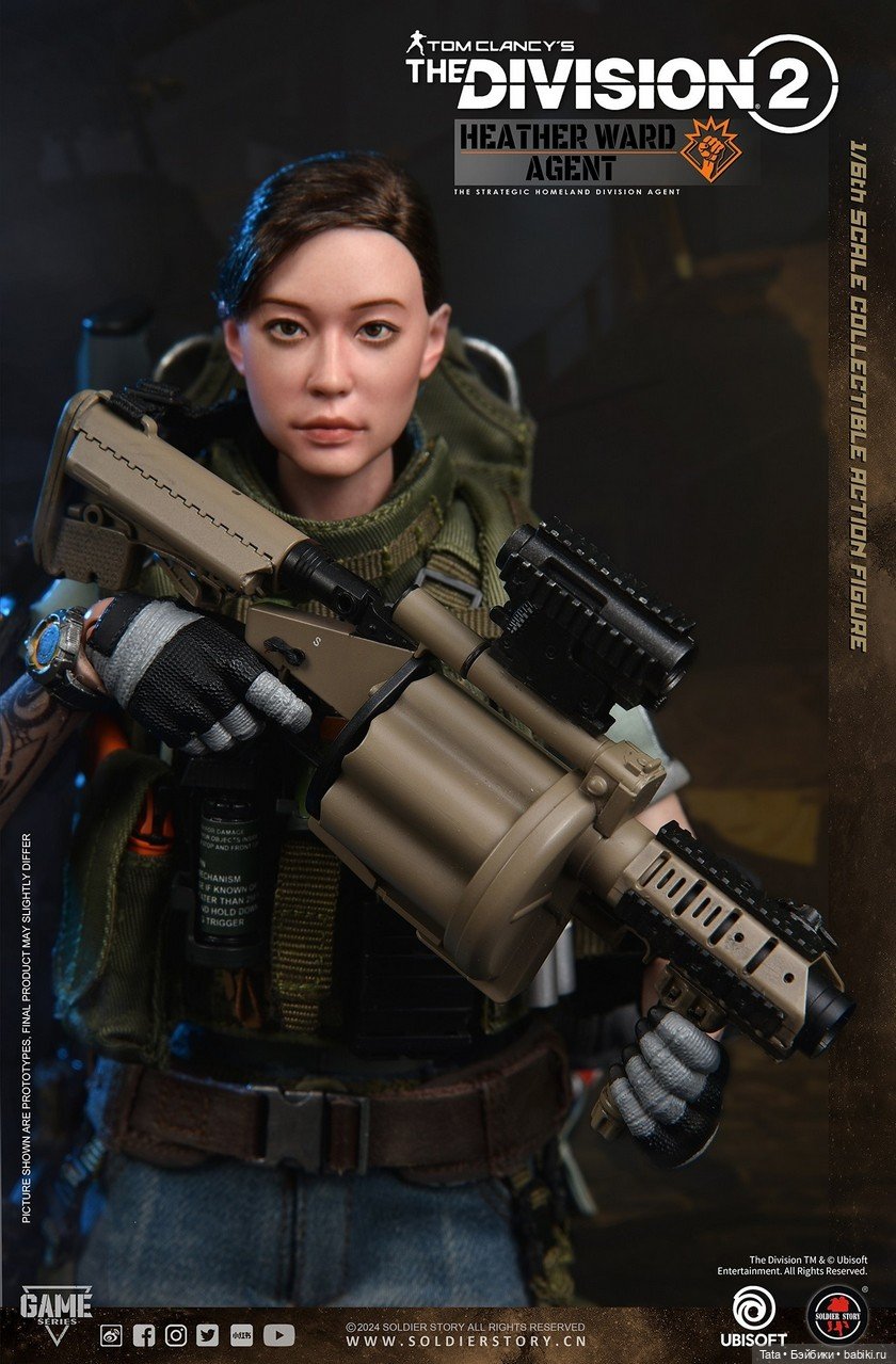 Soldier Story - Агент Хизер Уорд из игры The Division 2 (фото 3)