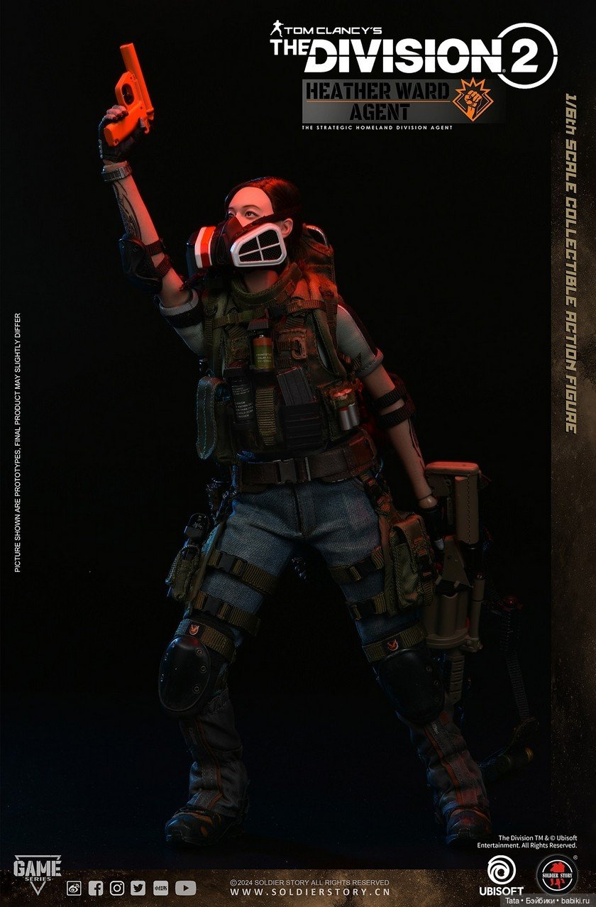 Soldier Story - Агент Хизер Уорд из игры The Division 2 (фото 4)