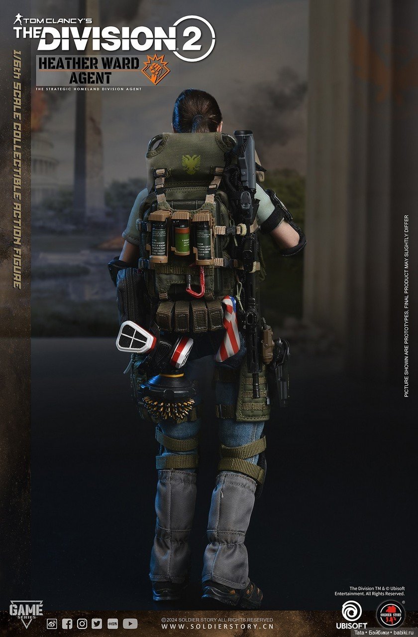 Soldier Story - Агент Хизер Уорд из игры The Division 2 (фото 5)