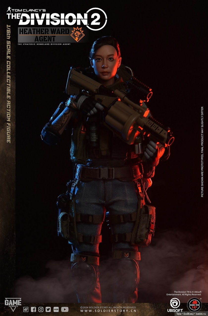 Soldier Story - Агент Хизер Уорд из игры The Division 2 (фото 6)