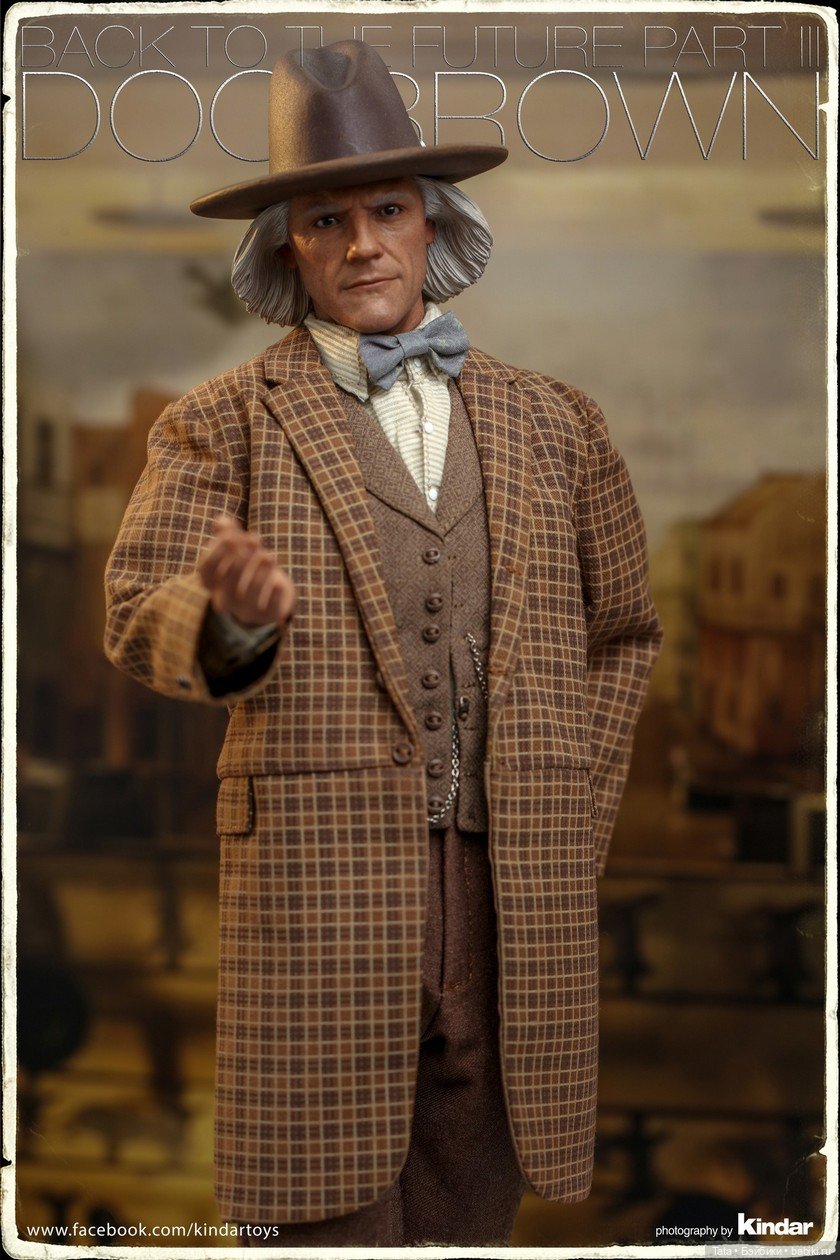 Фотосет фигурки Доктора Брауна - Hot Toys (фото 3)