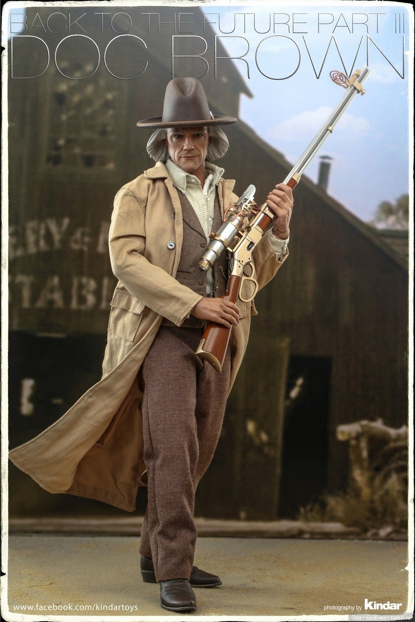 Фотосет фигурки Доктора Брауна - Hot Toys (фото 8)