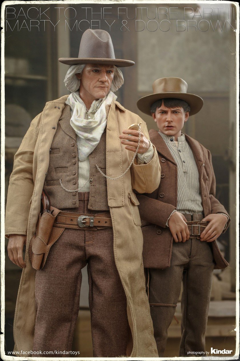 Фотосет фигурки Доктора Брауна - Hot Toys