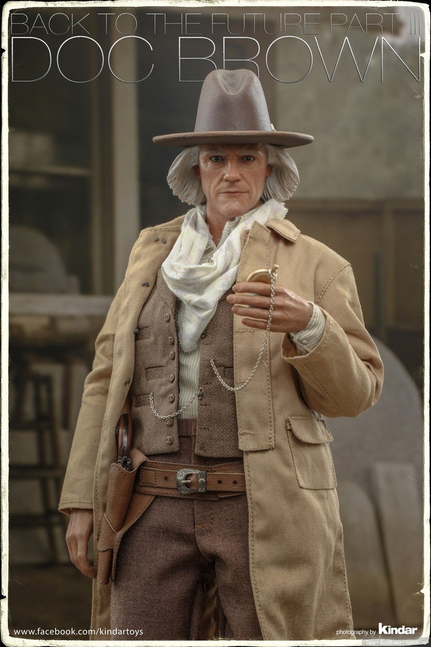 Фотосет фигурки Доктора Брауна - Hot Toys (фото 2)
