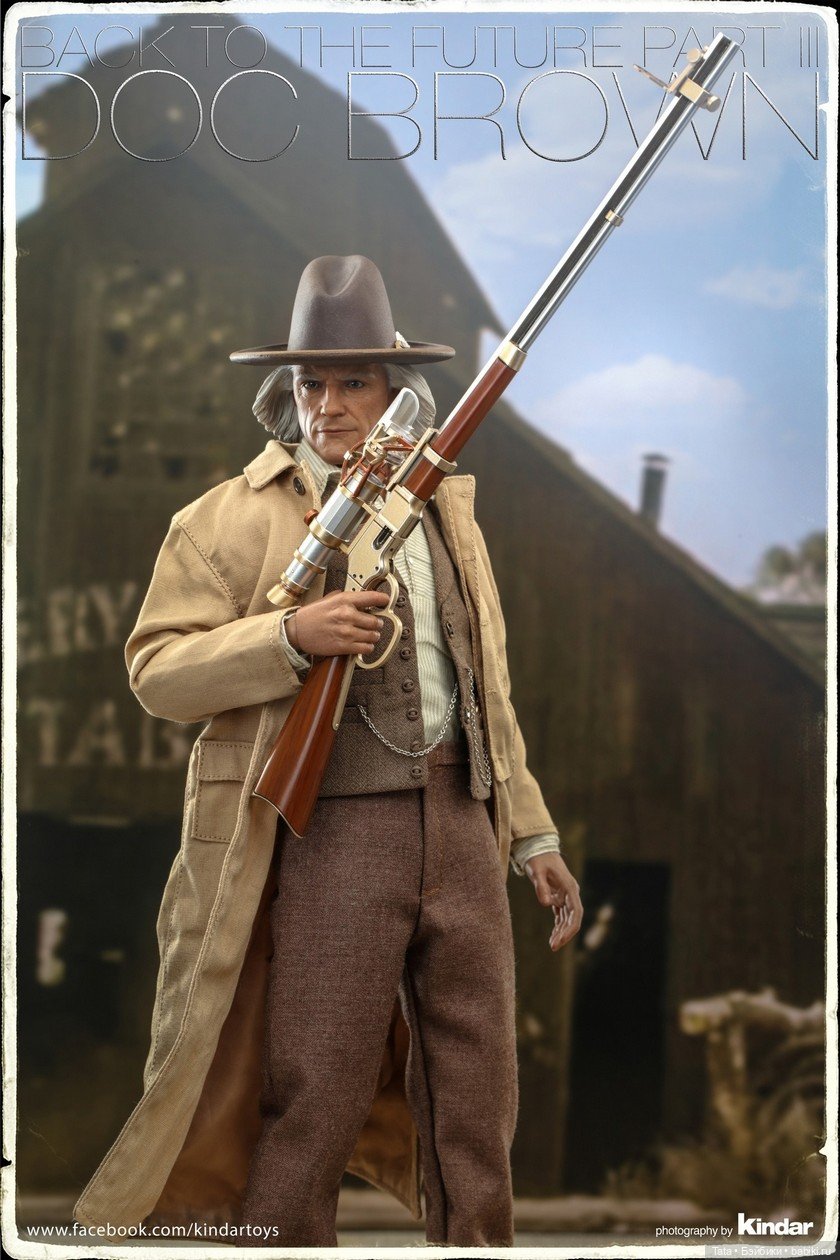 Фотосет фигурки Доктора Брауна - Hot Toys (фото 9)