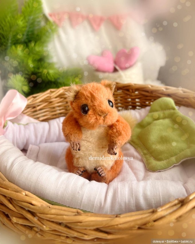 Бельчонок Фантик 🐿️✨🌸 — Авторские мишки Тедди и друзья: фото (фото 2)
