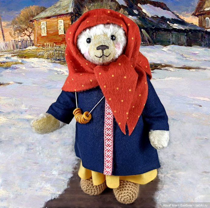 Мишка Тедди Марфа готовится к Масленице (фото 2)