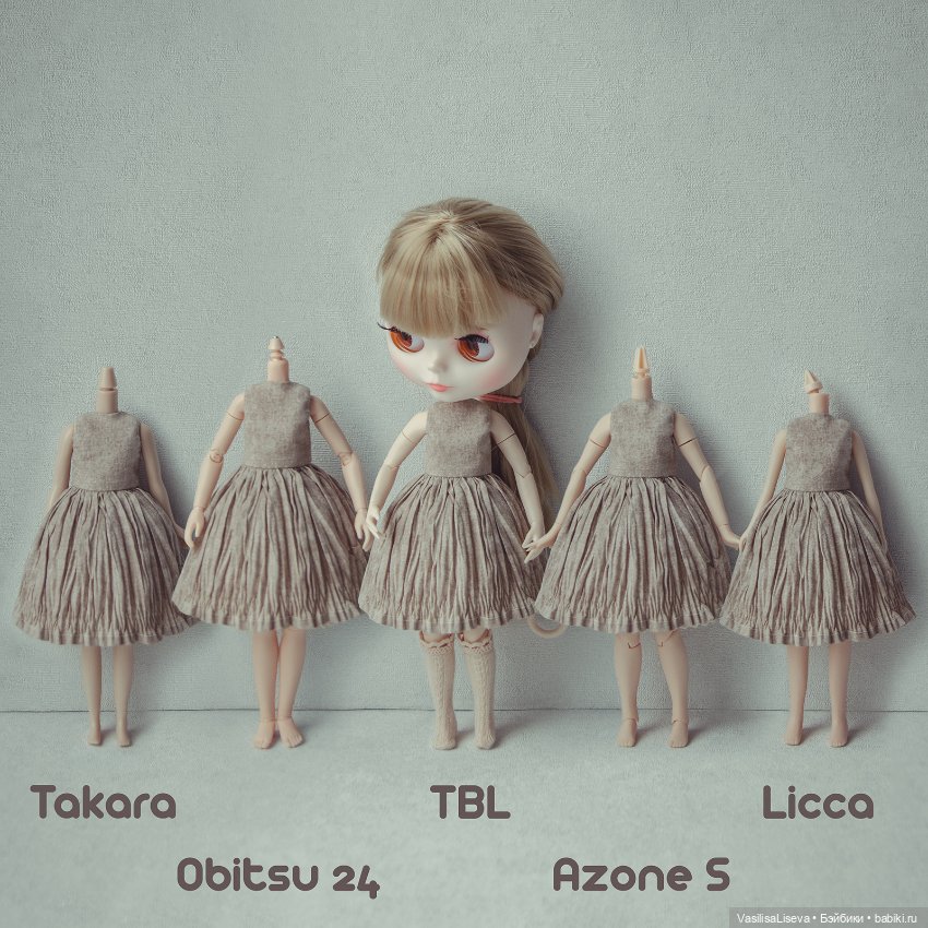 Из полезного. Замеры разных кукол 12 дюймов для пошива платья (фото 2)