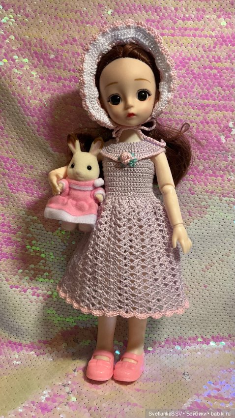Вязаные платьица — Одежда и обувь для кукол своими руками: фото