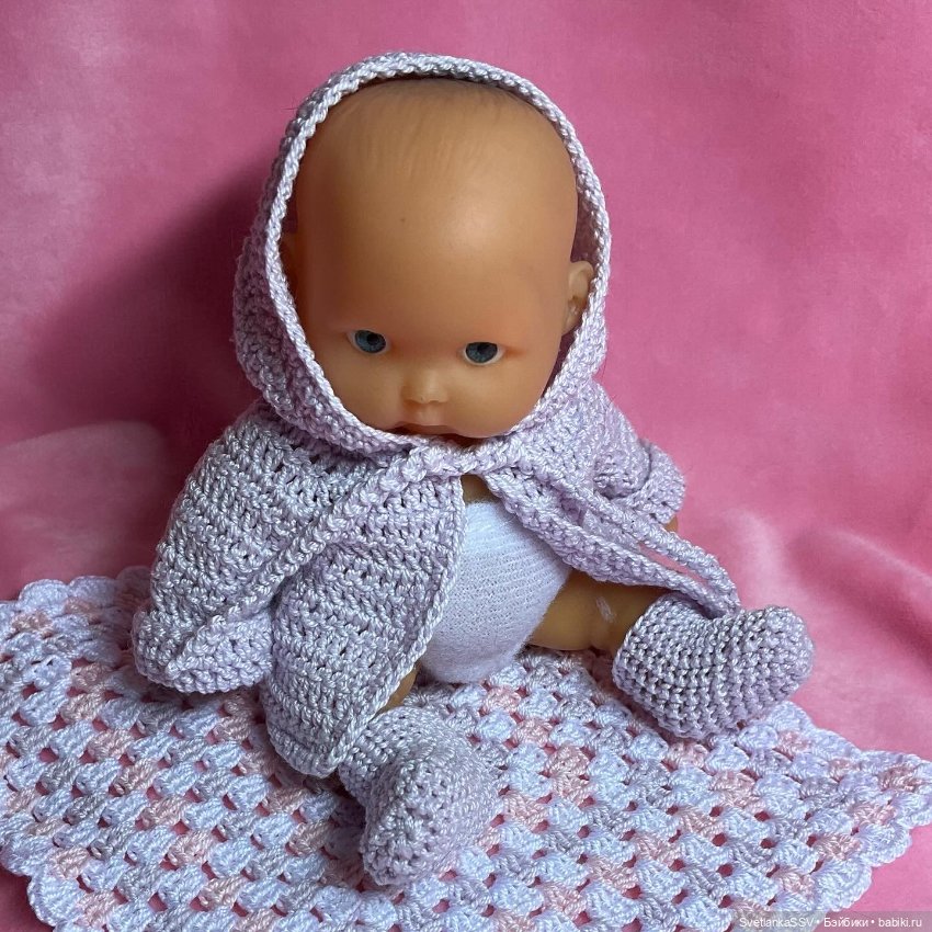 Вязаные платьица — Одежда и обувь для кукол своими руками: фото (фото 9)