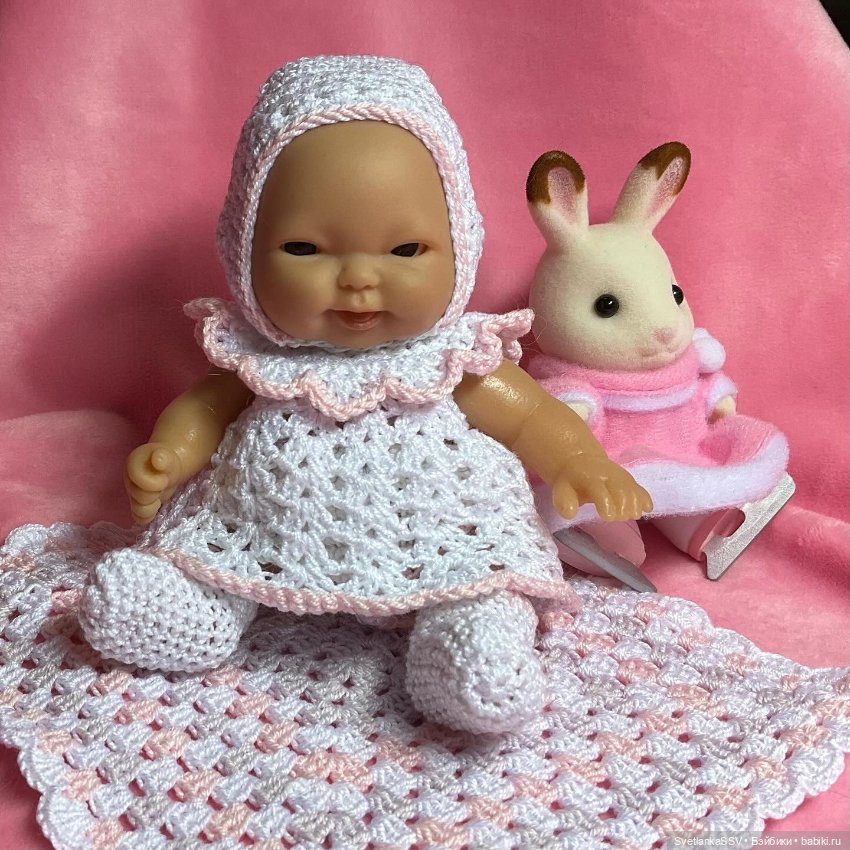 Вязаные платьица — Одежда и обувь для кукол своими руками: фото (фото 8)