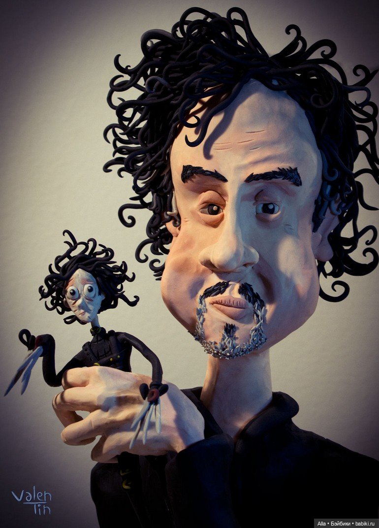 Пластилиновые работы Valentin Falconi