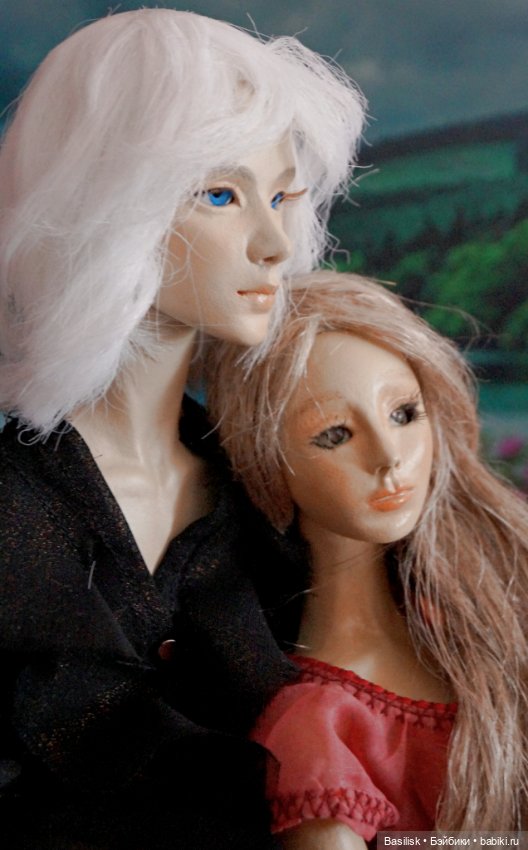 Первая кукла и ангел — Авторские шарнирные куклы своими руками: лепка (фото 5)