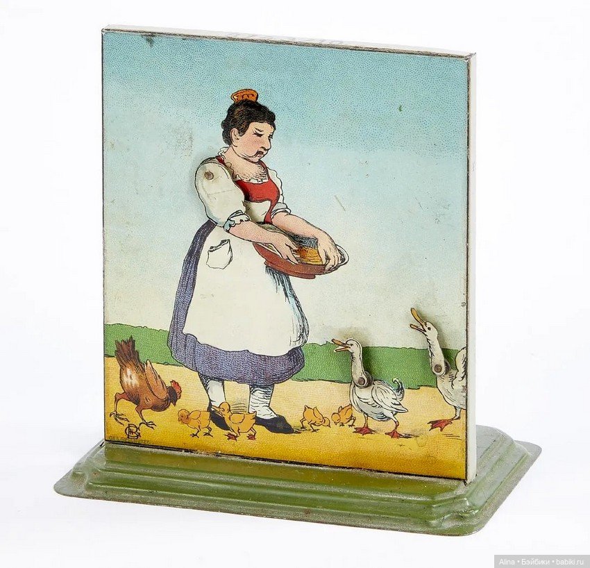 Оживающие картинки - старинные механические игрушки (фото 8)