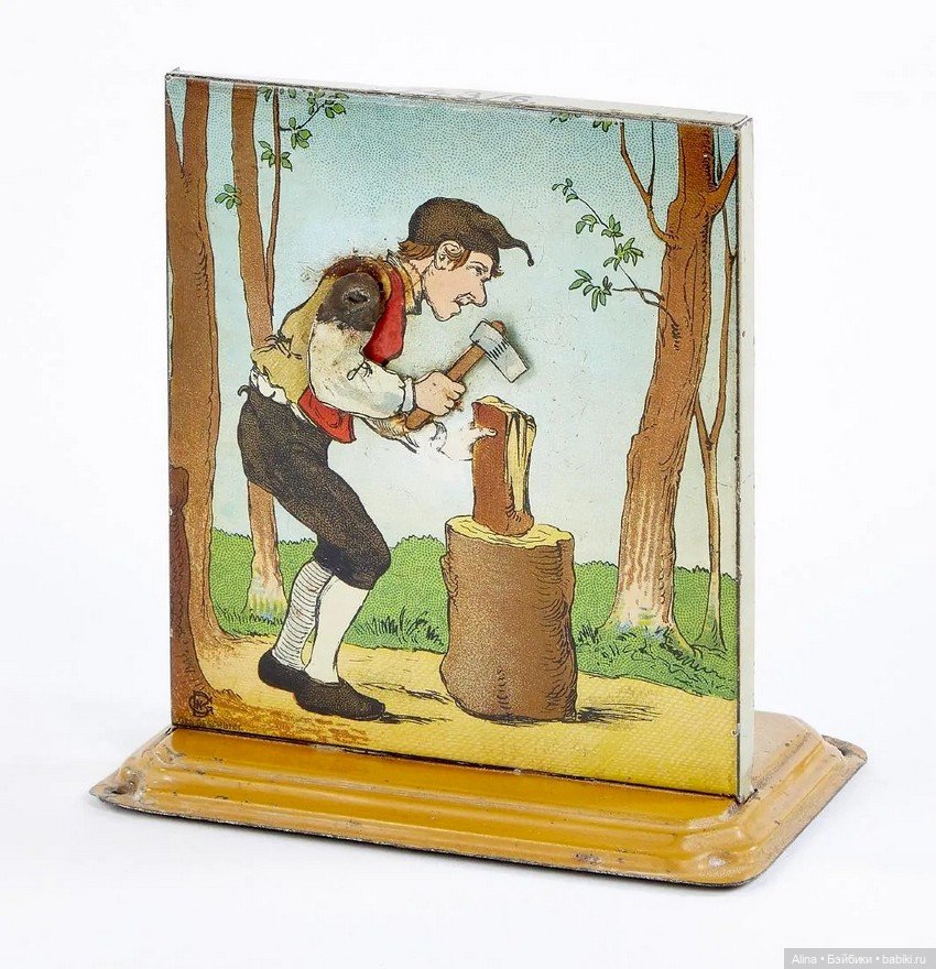 Оживающие картинки - старинные механические игрушки