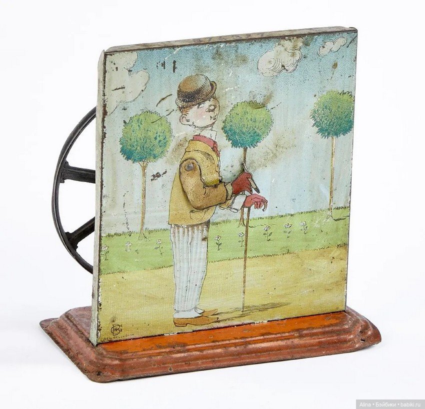 Оживающие картинки - старинные механические игрушки (фото 5)