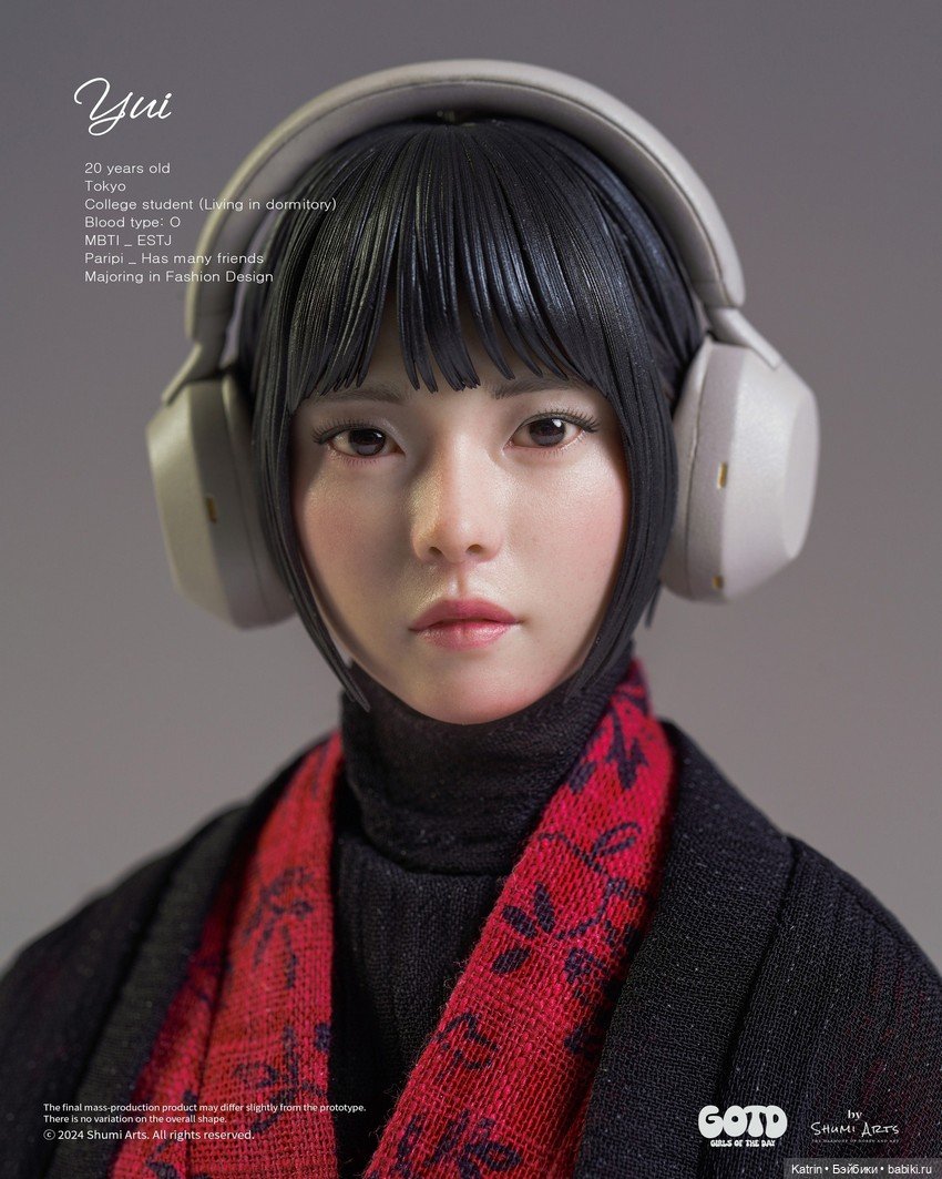 ShumiArts x GOTD - фигурка Paripi YUI в масштабе 1/6 (фото 8)