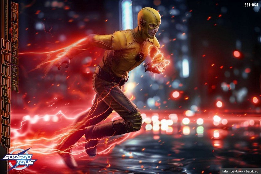 Soosootoys - фигурка Обратного Флеша в масштабе 1/6 (фото 7)