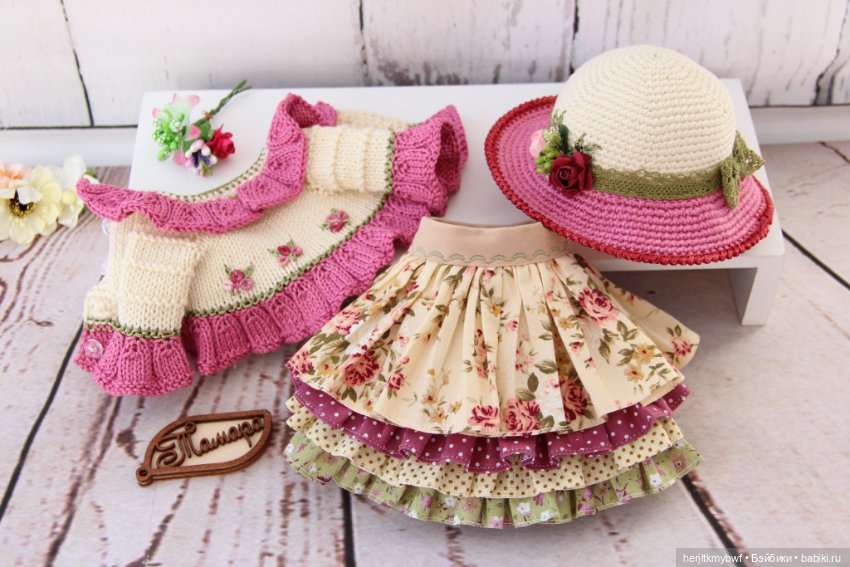 Обновляем весенний гардероб.Наряды для кукол от Дианы Эффнер (фото 7)