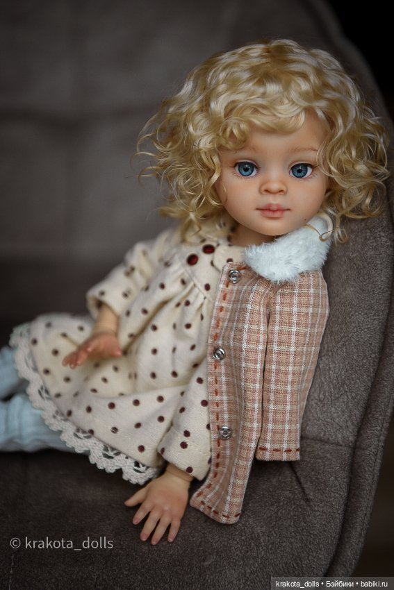 Норочка — ООАК Paola Reina (Паола Рейна) и испанских кукол: перерисовка (фото 6)