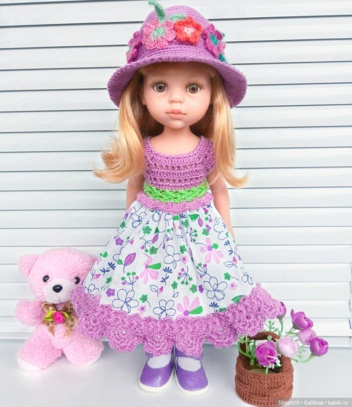 И в феврале бывает весна — Одежда и обувь для кукол своими руками: фото (фото 4)