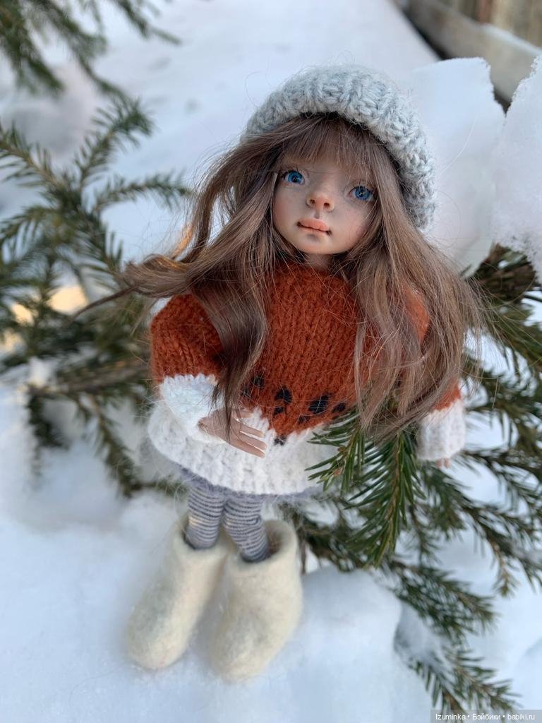 Авторские куклы Жу и Пики за городом (фото 3)