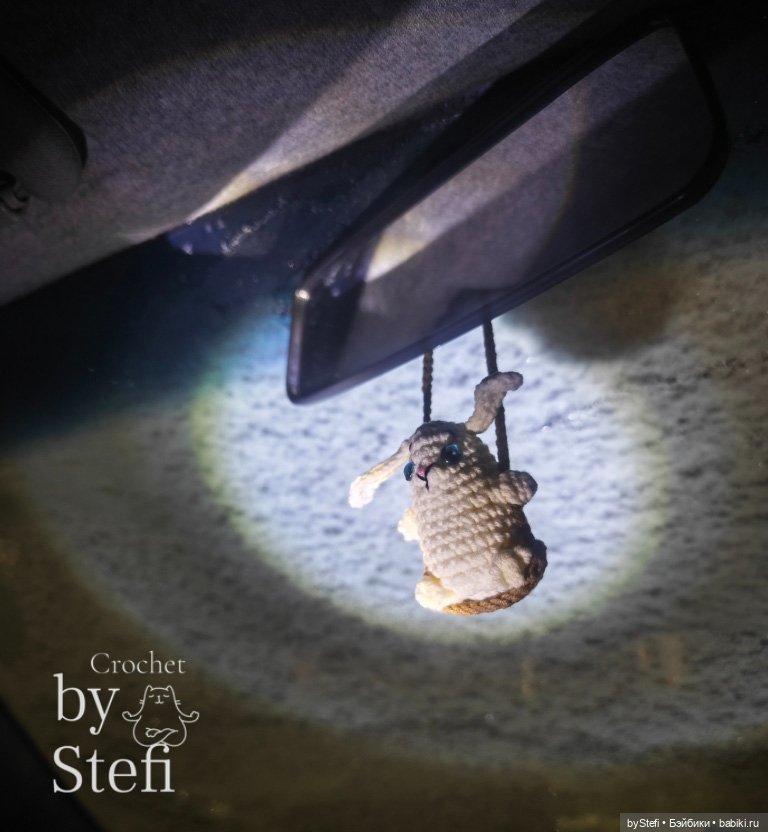 Украшение для авто — Вязаные игрушки и амигуруми: крючком (фото 6)