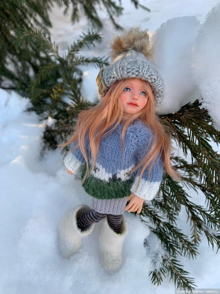 Авторские куклы Жу и Пики за городом (фото 6)