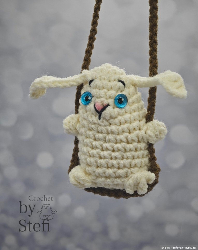 Украшение для авто — Вязаные игрушки и амигуруми: крючком (фото 3)