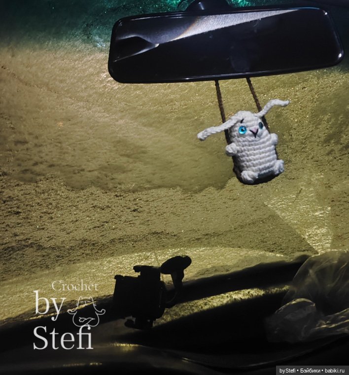 Украшение для авто — Вязаные игрушки и амигуруми: крючком (фото 7)
