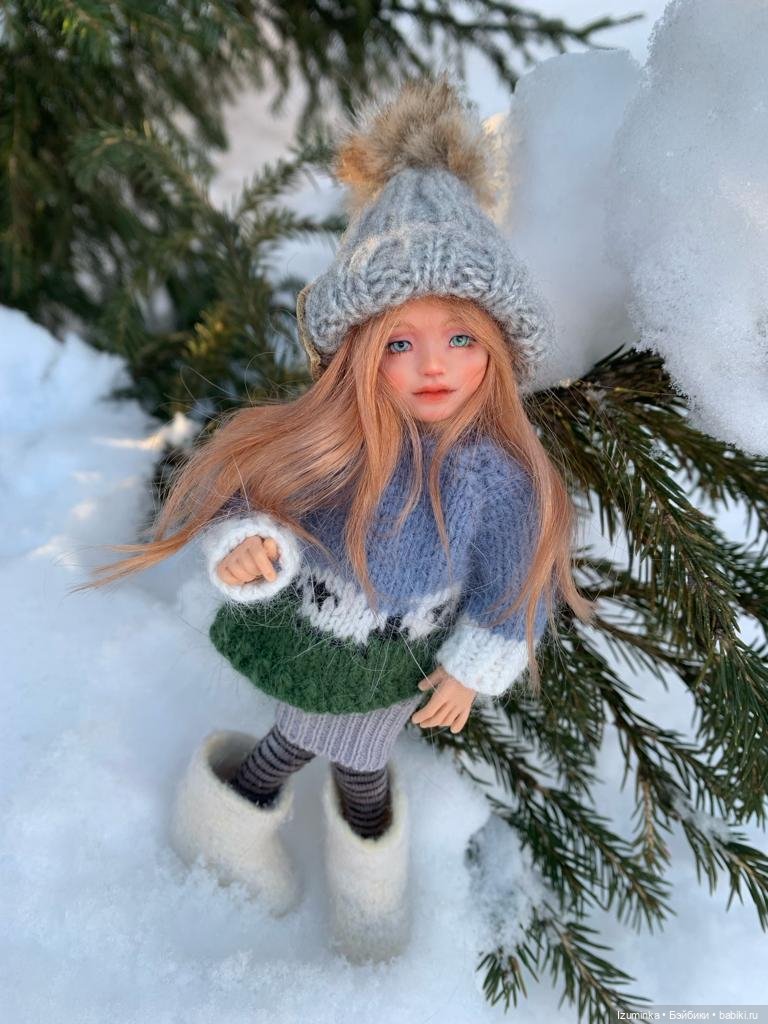 Авторские куклы Жу и Пики за городом (фото 5)