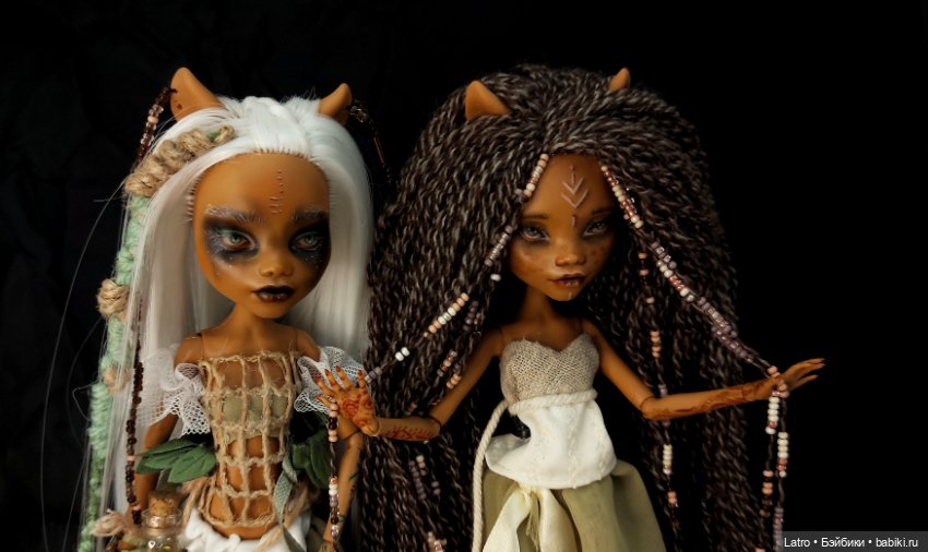 ООАК лесные ведуньи — Куклы Monster High и Ever After High: G1