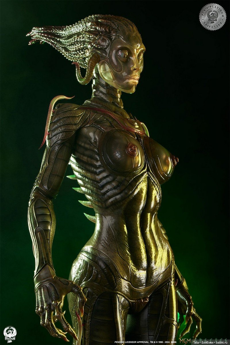 Premium Collectibles Studio - статуя Species - Platinum Ex в масштабе 1/3 (фото 4)