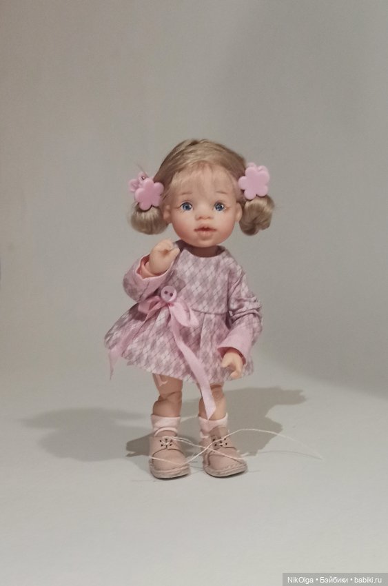 Кнопочка, фото на память — Авторские шарнирные куклы своими руками: лепка (фото 5)