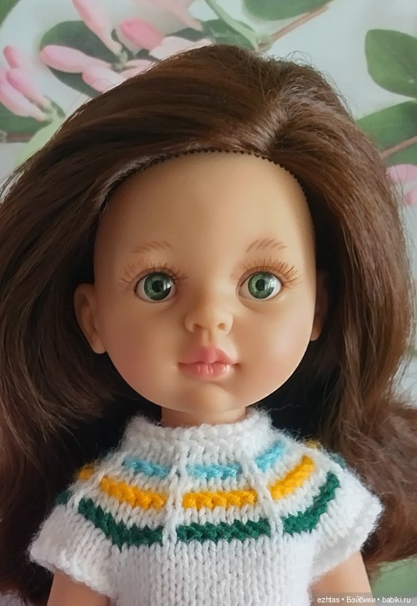 Вязаное платье в полосочку (фото 2)