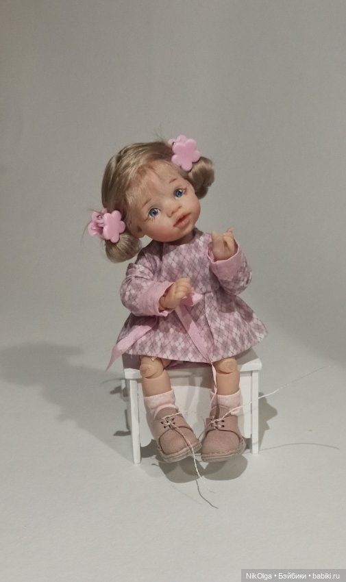 Кнопочка, фото на память — Авторские шарнирные куклы своими руками: лепка (фото 3)