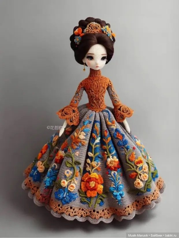 Связано ИИ... Вы должны увидеть это кукольное великолепие