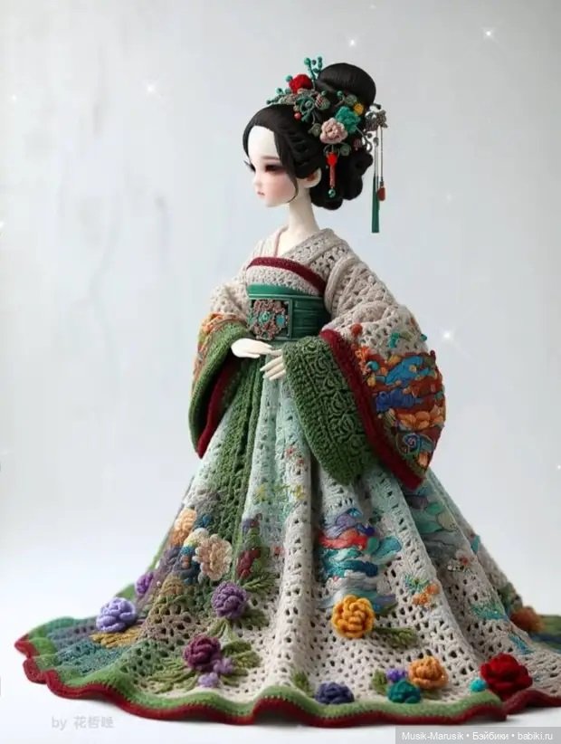 Связано ИИ... Вы должны увидеть это кукольное великолепие