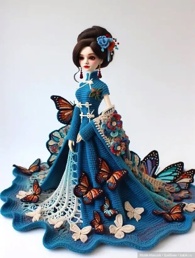 Связано ИИ... Вы должны увидеть это кукольное великолепие