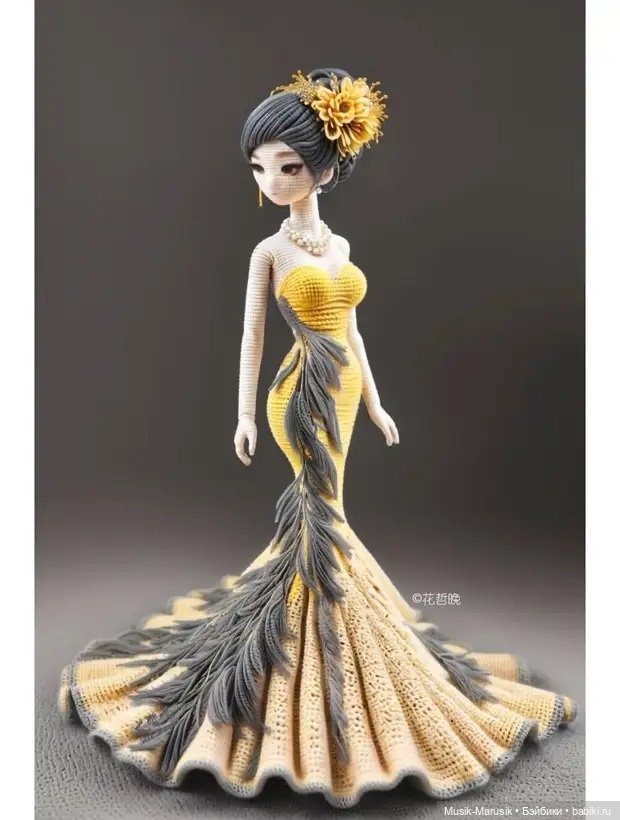 Связано ИИ... Вы должны увидеть это кукольное великолепие