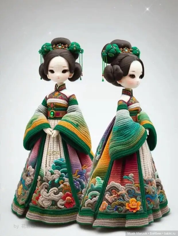 Связано ИИ... Вы должны увидеть это кукольное великолепие