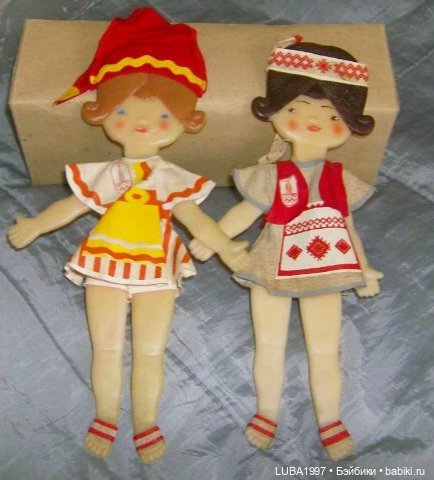 Плоские куклы времен Ссср (фото 3)