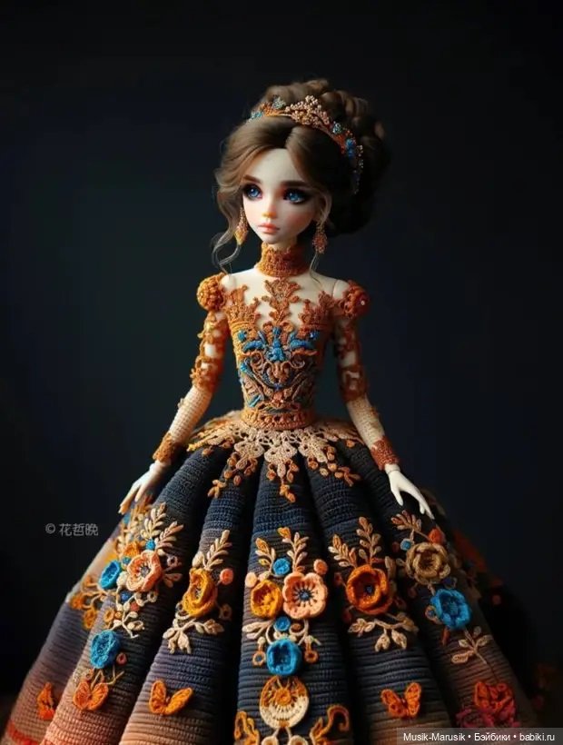 Связано ИИ... Вы должны увидеть это кукольное великолепие