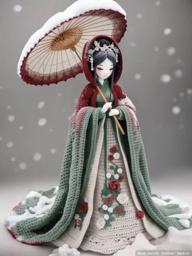 Связано ИИ... Вы должны увидеть это кукольное великолепие