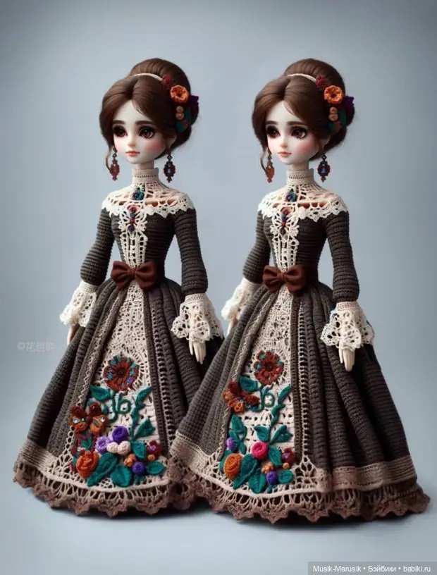 Связано ИИ... Вы должны увидеть это кукольное великолепие