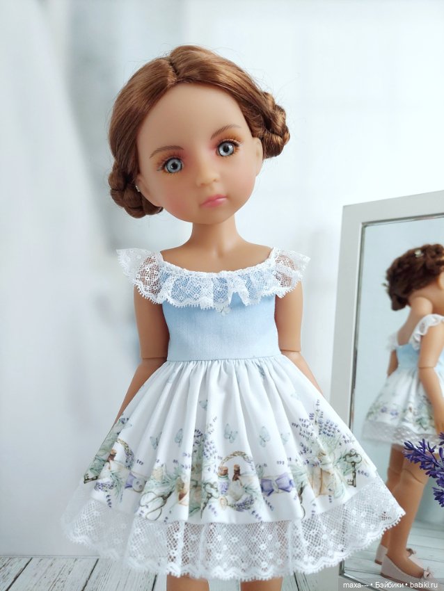 Лавандовое настроение — Одежда и обувь для кукол своими руками: фото (фото 8)