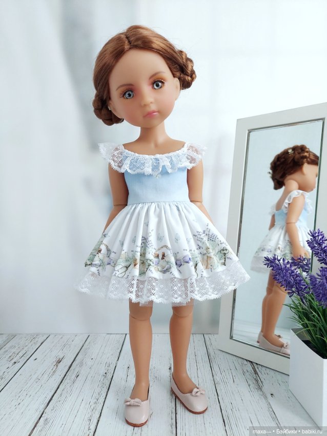 Лавандовое настроение — Одежда и обувь для кукол своими руками: фото (фото 7)
