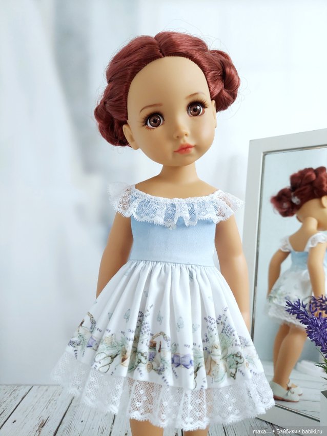 Лавандовое настроение — Одежда и обувь для кукол своими руками: фото (фото 2)