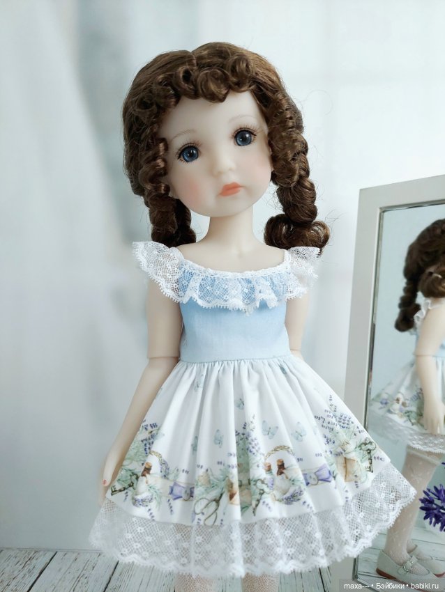 Лавандовое настроение — Одежда и обувь для кукол своими руками: фото (фото 5)