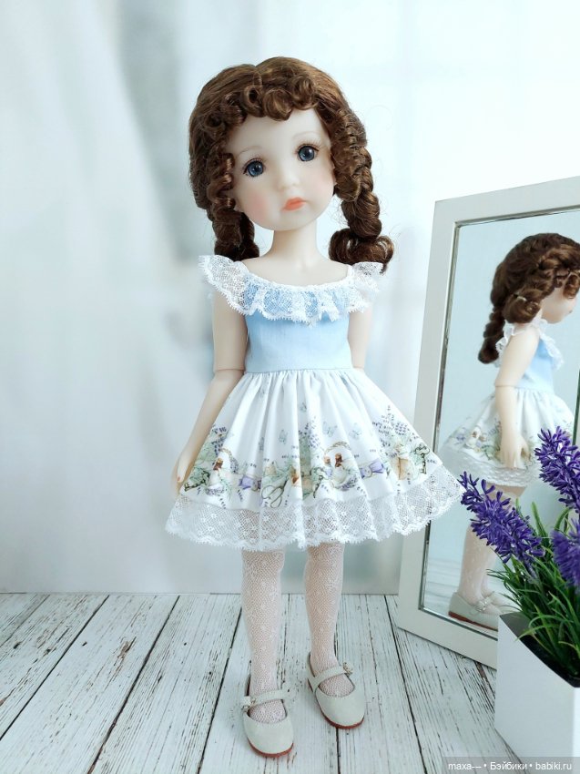 Лавандовое настроение — Одежда и обувь для кукол своими руками: фото (фото 4)